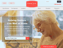 Tablet Screenshot of homecareassistance.com